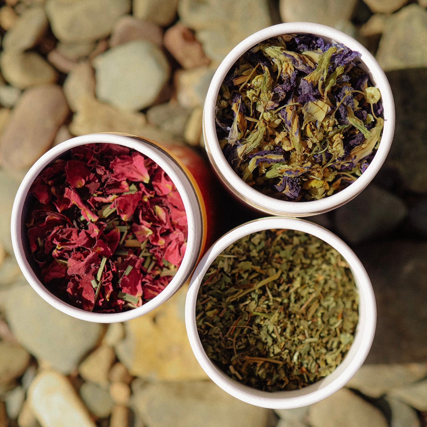 Organic Tea Trio | All-Day Wellness Herbal Tea Collection | Rise, Restore, Rest |