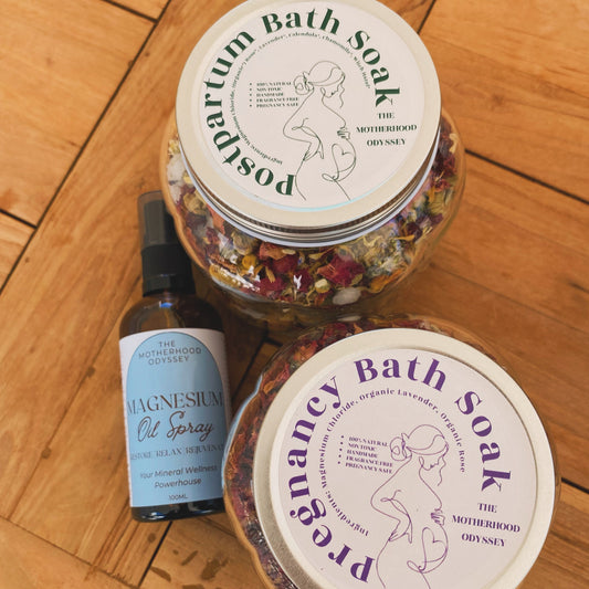 Magnesium Baths and Magnesium Oil: A Secret Weapon for Pregnancy and Postpartum Wellness