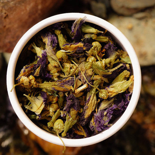 Our Deep Blue Sleep Tea Is the Best Sleep Tea for Anxiety and Overthinking