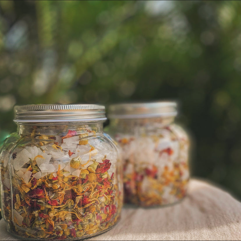 Organic Postpartum Bath Soak | Postpartum Bath Salts | Healing Magnesium Soak