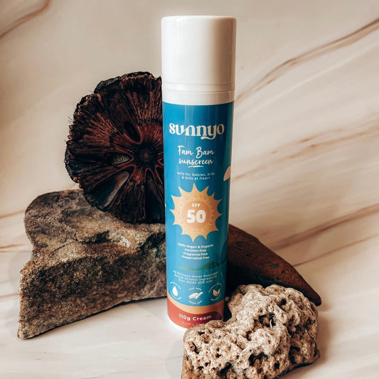 Sunnyo Fam Bam Sunscreen | Pregnancy Safe Sunscreen | Organic Sunscreen That is Safe for the Whole Family