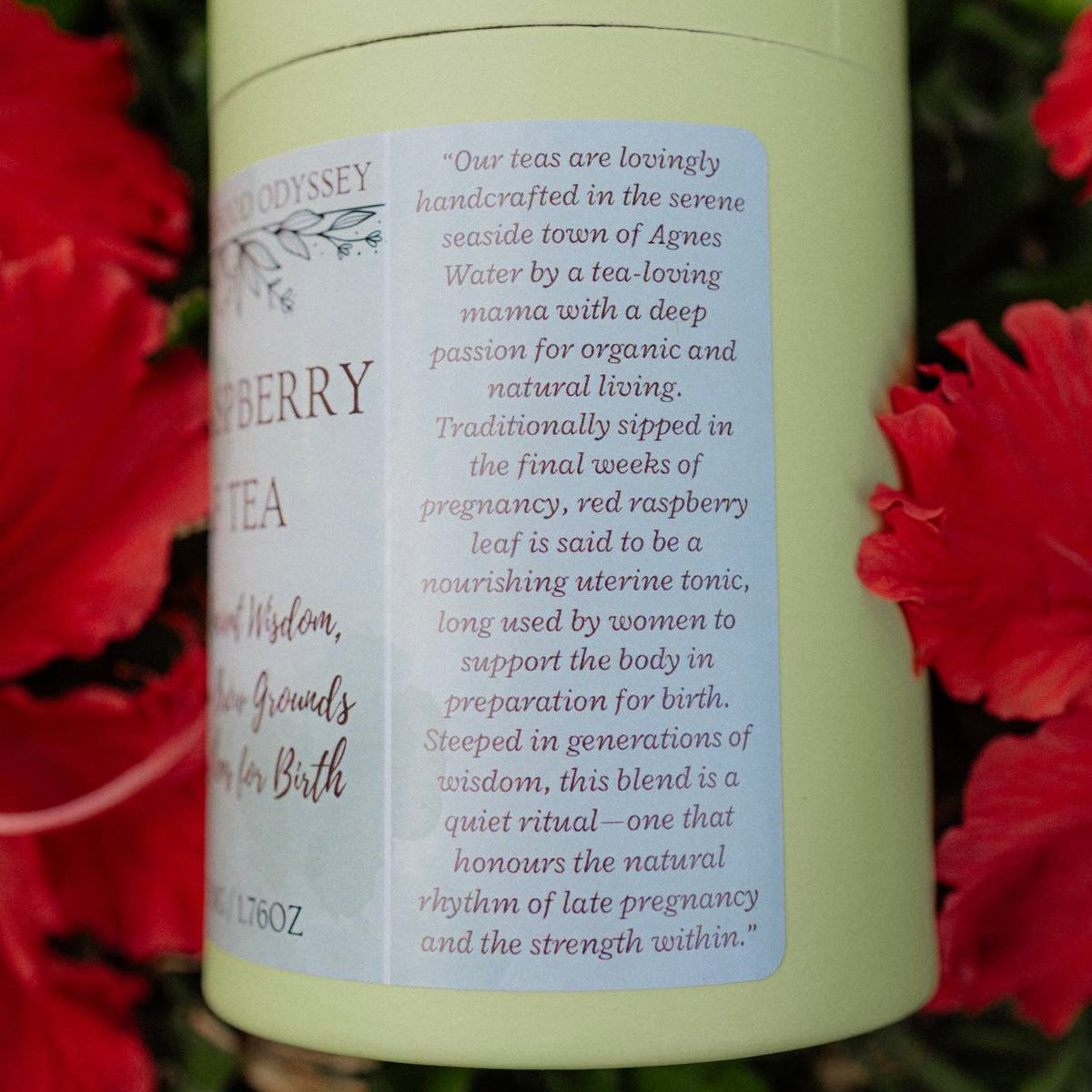 Organic Raspberry Leaf Pregnancy Tea | Natural Support for Pregnancy & Labor