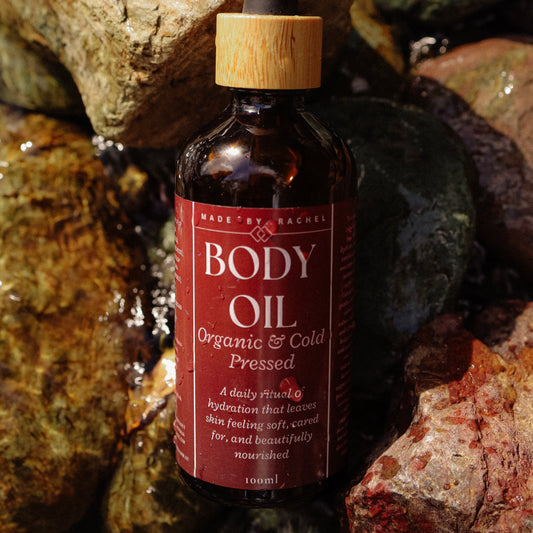Organic Body Oil | Organic Cold Pressed Oil for Deep Hydration | Natural Body Oil for Dry Skin | Organic Hemp Oil