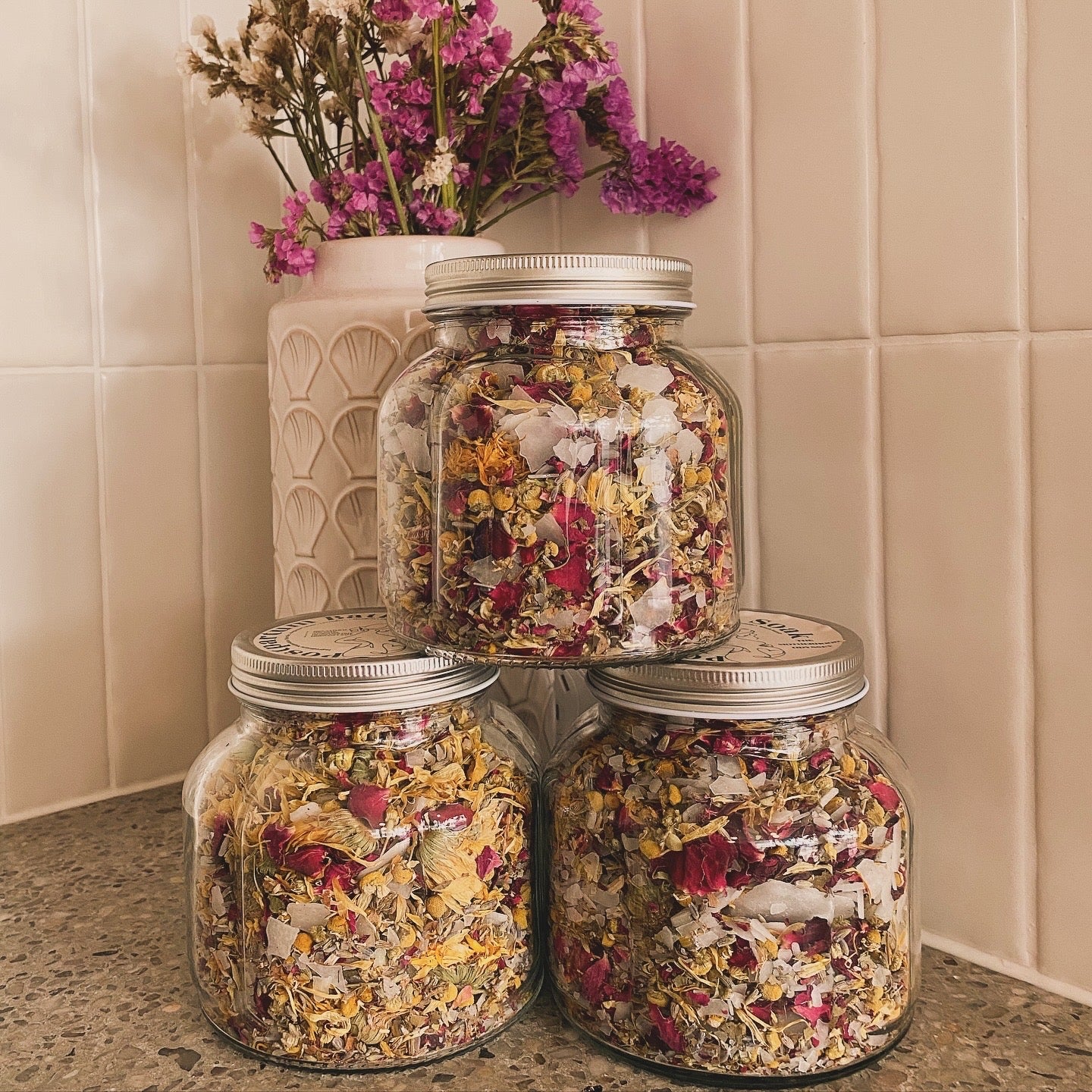 Organic Postpartum Bath Soak | Postpartum Bath Salts | Healing Magnesium Soak