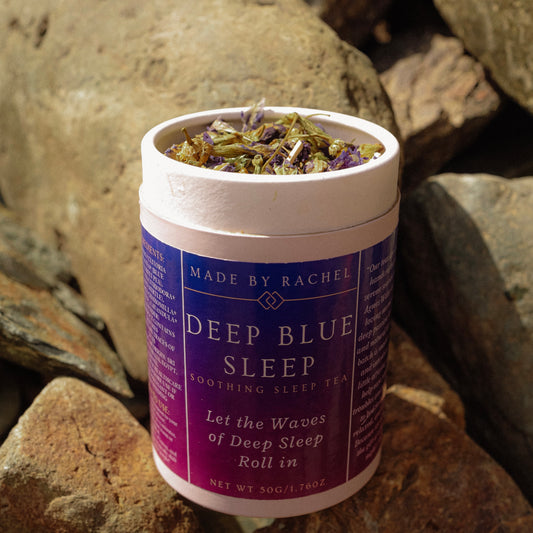 Deep Blue Sleep | Organic Sleep Tea | Organic Herbal Tea for Relaxation and a Restful Sleep | Blue Sleep Tea
