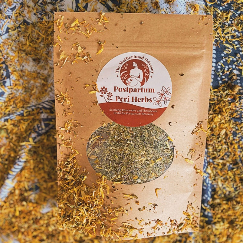 Organic Peri Bottle Herbs for Postpartum Healing & Yoni Steaming | Peri Bottle Herbal Blend